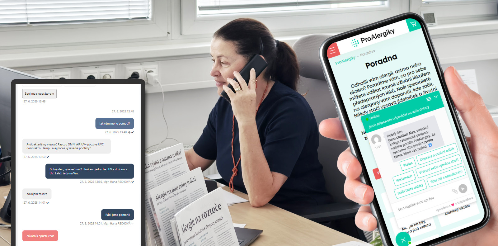 Zákaznický servis ProAlergiky