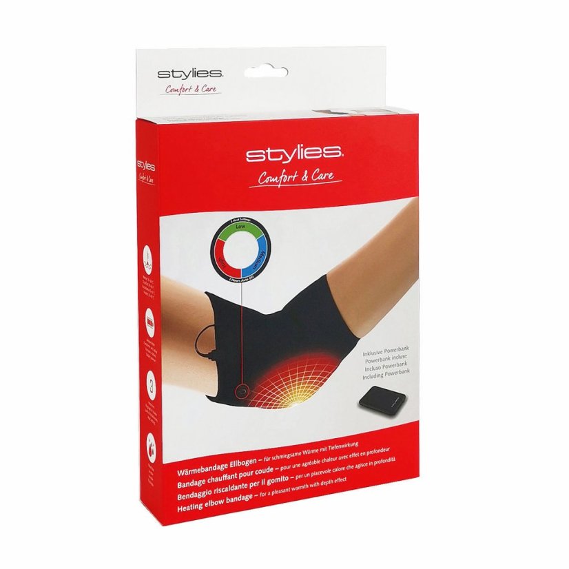 Nahřívací bandáž na loket Stylies Comfort & Care