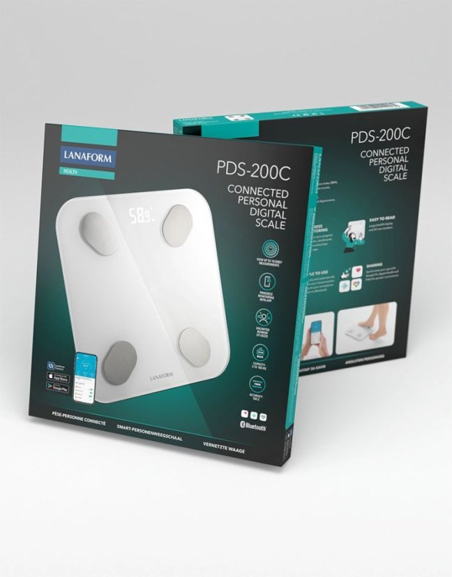 Diagnostická váha Lanaform PDS-200C