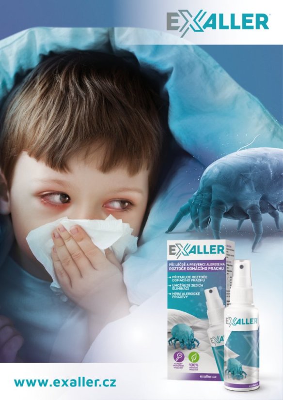 ExAller Sprej při alergii na roztoče domácího prachu 300 ml