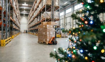 Vánoční prázdniny ve skladu – ilustrační foto