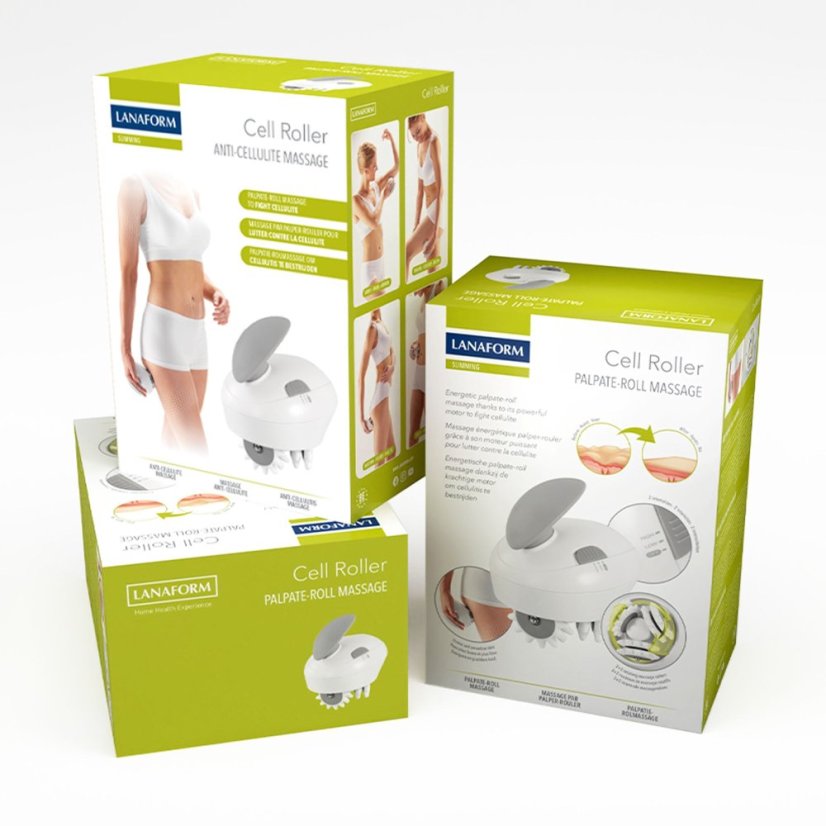 Masážní přístroj Lanaform Cell Roller