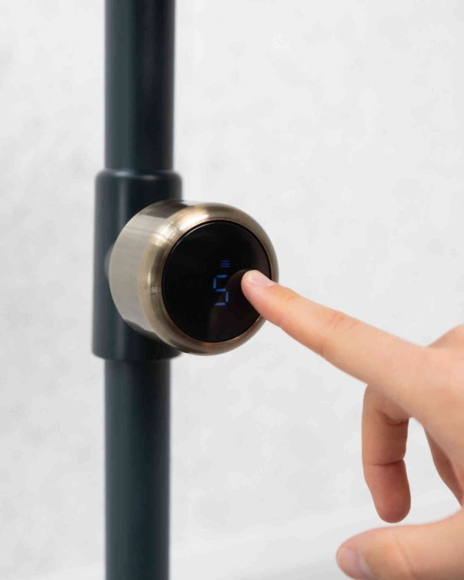 Nerezový stojanový ventilátor Stylies Uranus