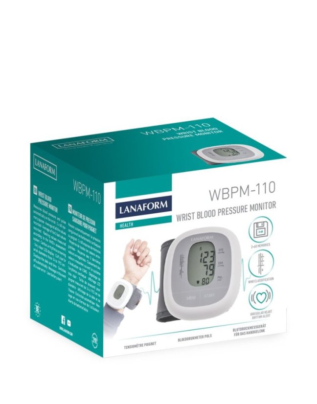 Automatický tlakoměr na zápěstí Lanafom WBPM-110