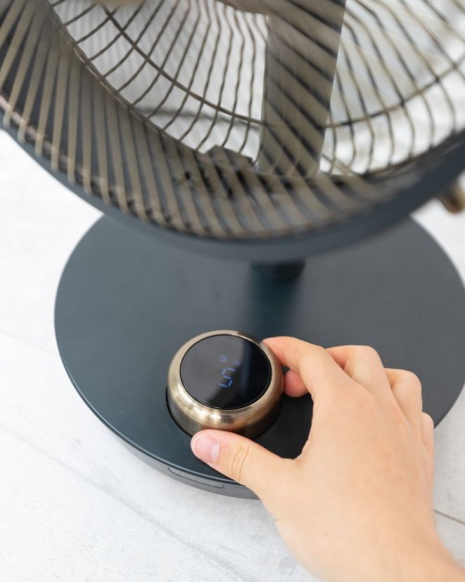 Nerezový stolní ventilátor Stylies Cepheus