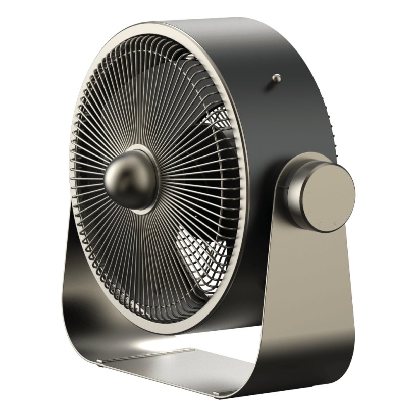 Nerezový podlahový ventilátor Stylies Castor