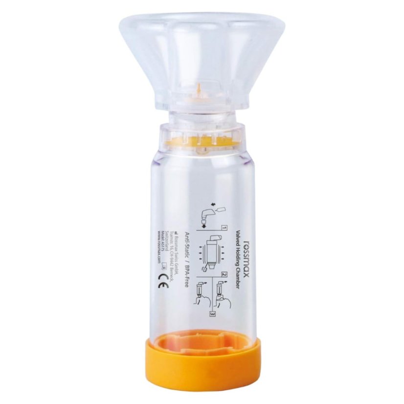 Inhalační komorový nástavec s maskou Rossmax AS175 M