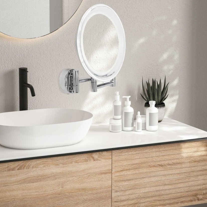 Kosmetické zrcátko Lanaform Wall Mirror