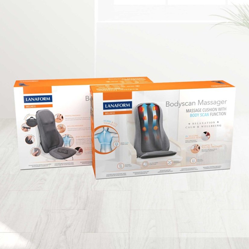 Masážní podložka Lanaform Bodyscan Massager