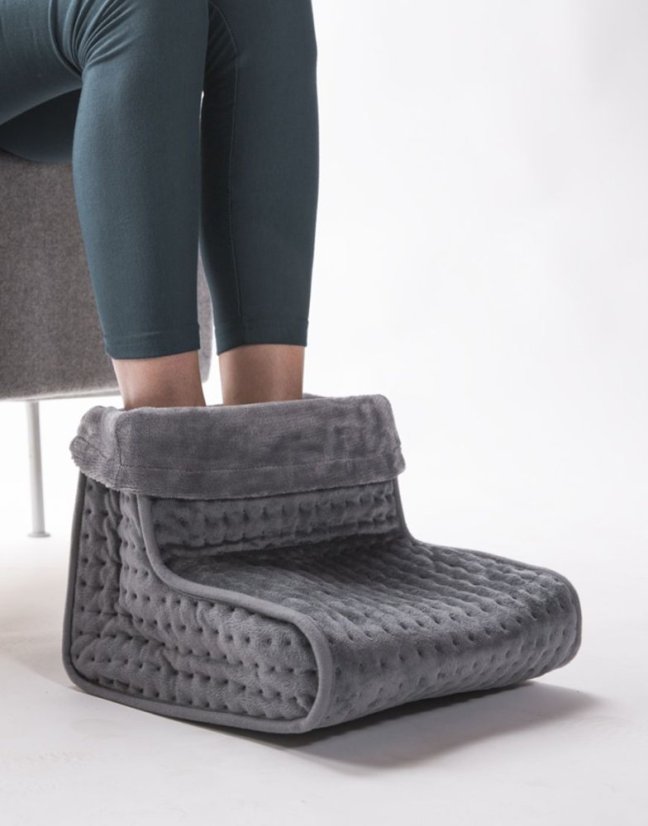 Vyhřívaná bačkora Lanaform Foot Warmer