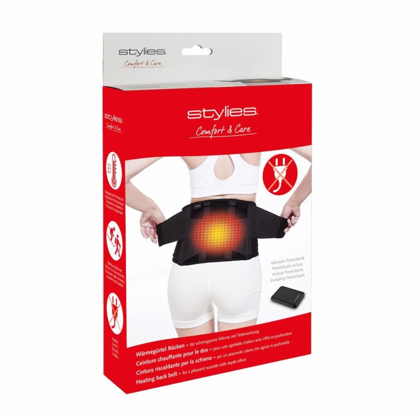 Nahřívací bederní pás Stylies Comfort & Care