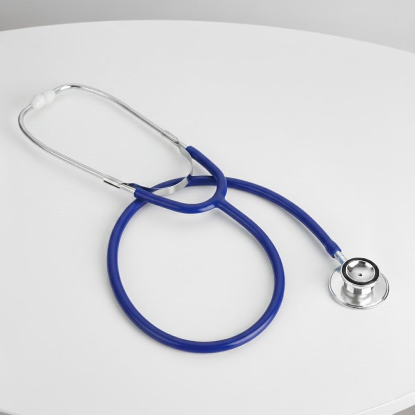 Dvouhlavý stetoskop PELO F30 Duo modrý