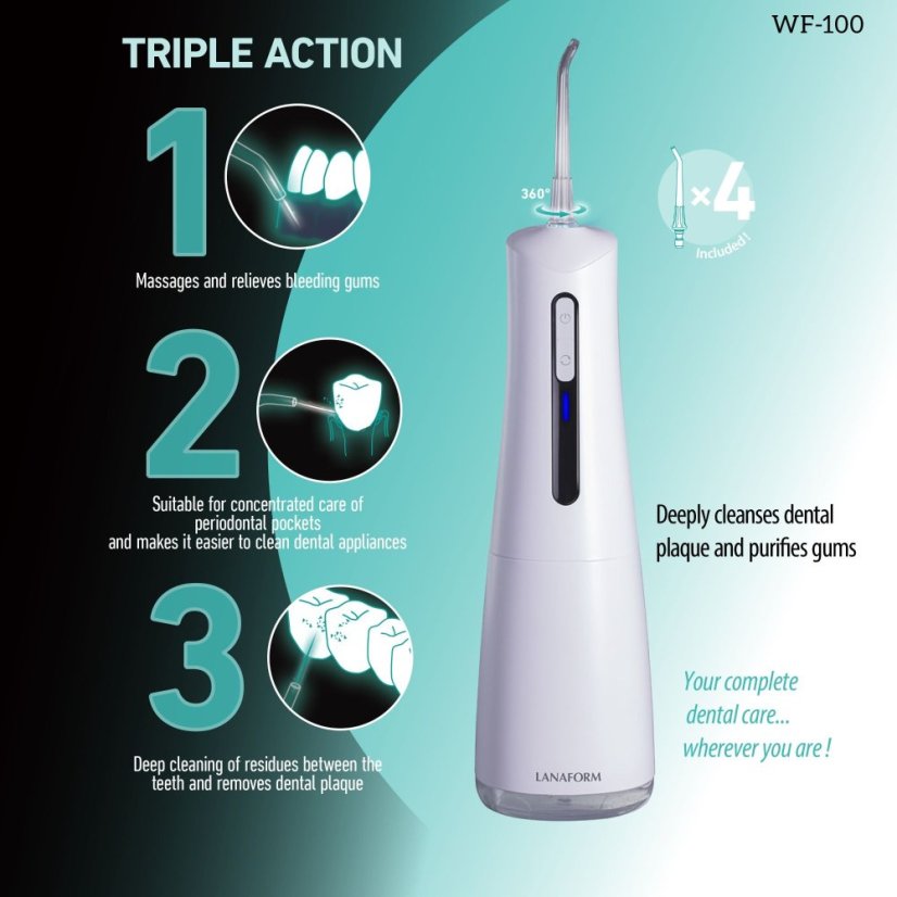 Ústní sprcha Lanaform WF-100