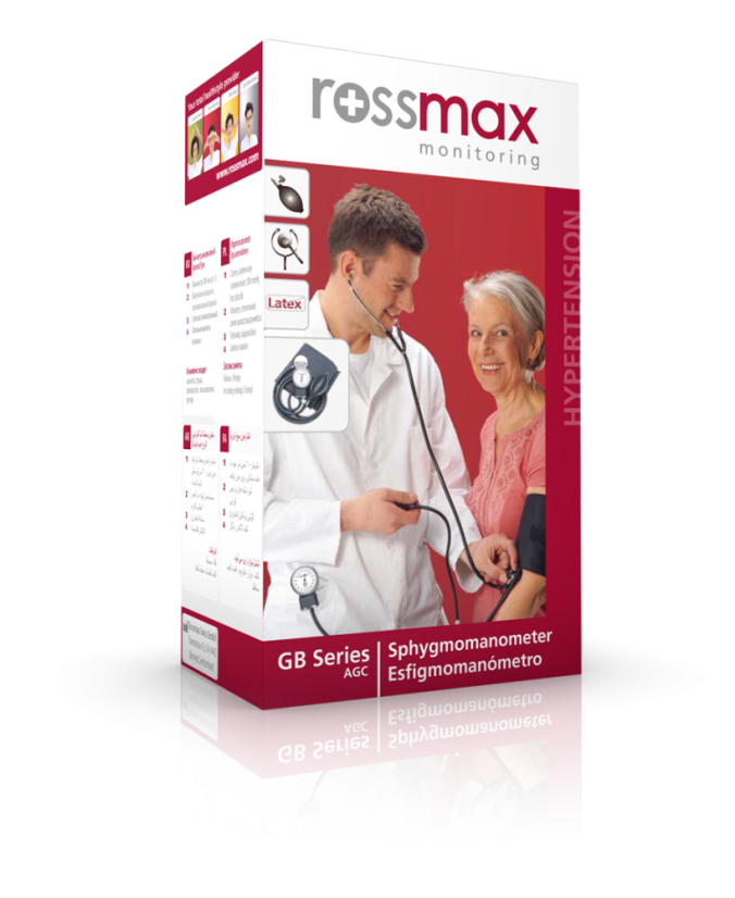 Aneroidní tlakoměr Rossmax GB102