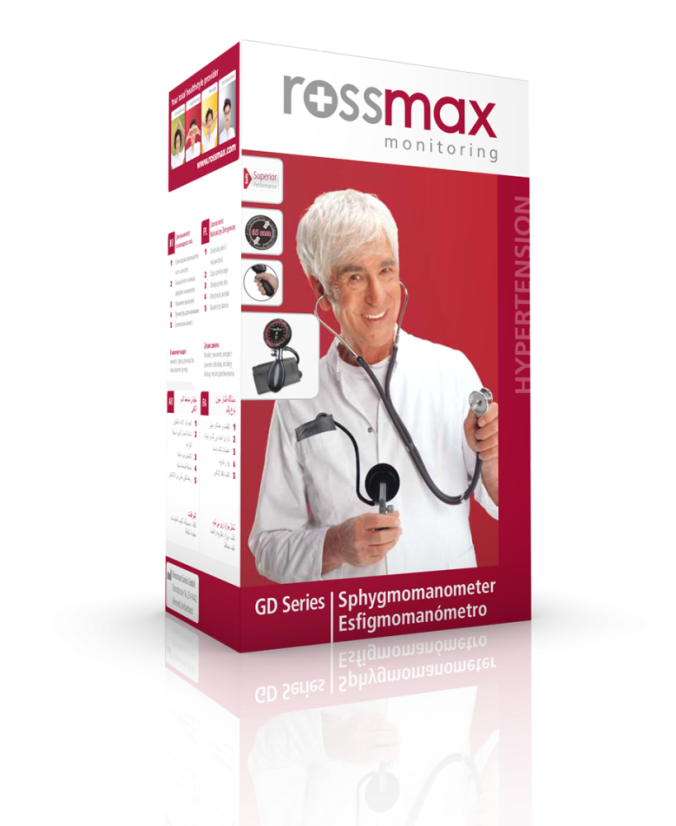 Aneroidní tlakoměr Rossmax GD102