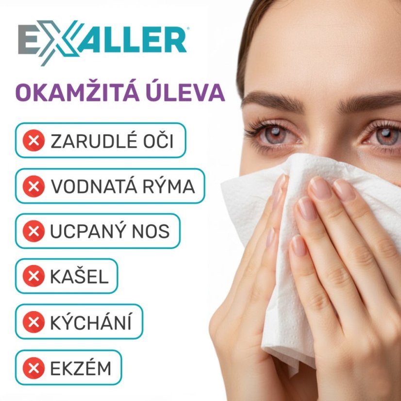 ExAller Sprej při alergii na roztoče domácího prachu 300 ml