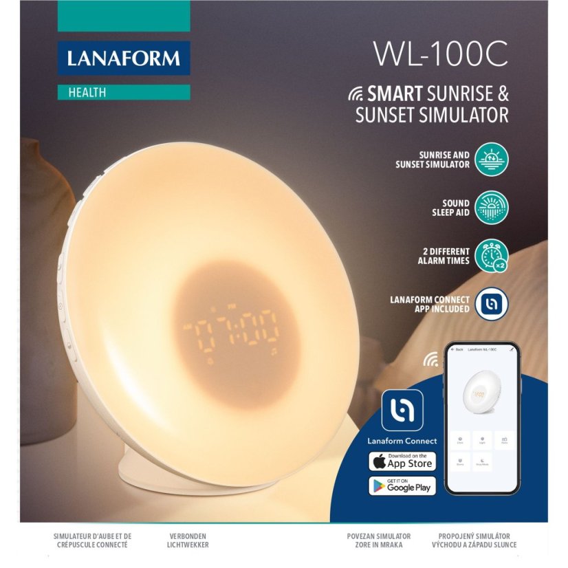 Simulátor východu a západu slunce Lanaform WL-100C