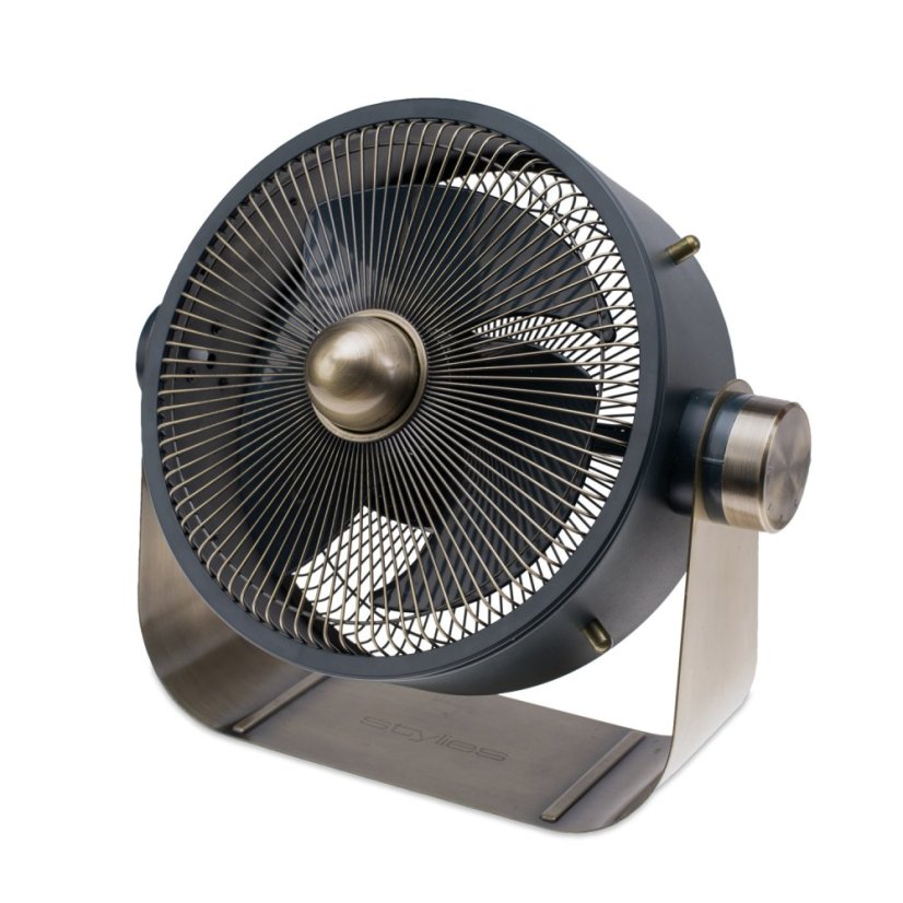 Nerezový podlahový ventilátor Stylies Castor