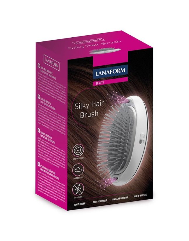 Kartáč na vlasy Lanaform Silky Hair Brush