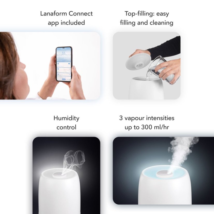 Zvlhčovač vzduchu Lanaform H-200C