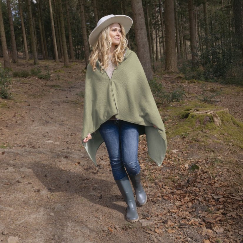 Vyhřívané pončo Lanaform Heat Wrap