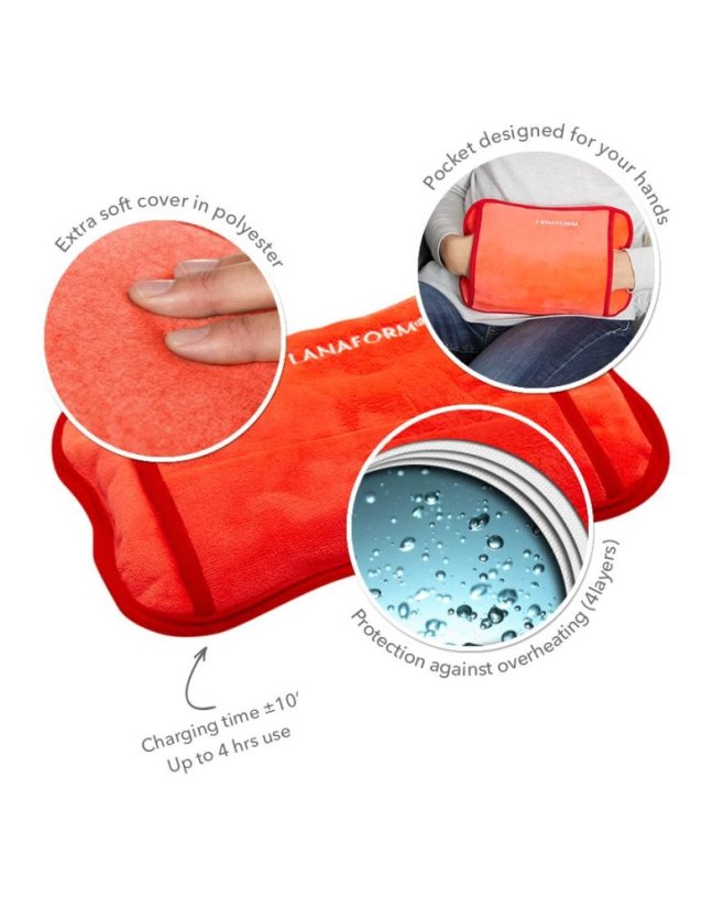 Vyhřívaný termofor na ruce Lanaform Hand Warmer