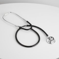 Dvouhlavý stetoskop PELO F30 Duo černý