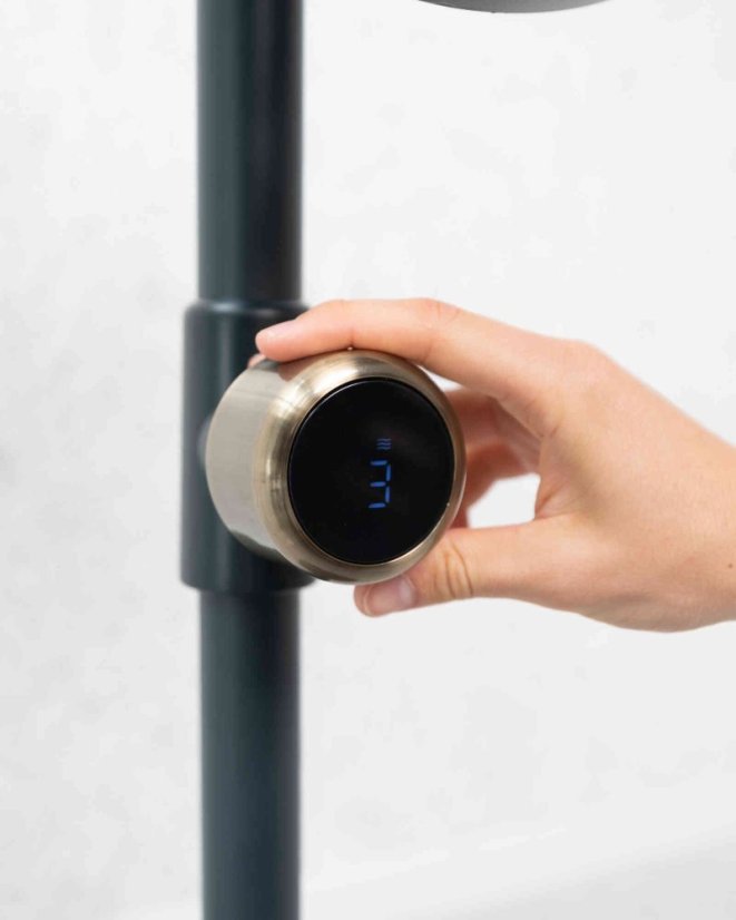 Nerezový stojanový ventilátor Stylies Uranus