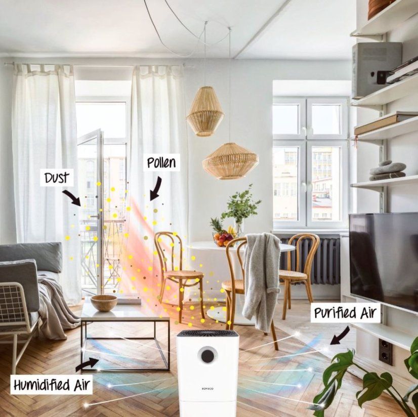 Zvlhčovač a pračka vzduchu Boneco W200