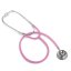 Dvouhlavý stetoskop PELO F30 Duo růžový