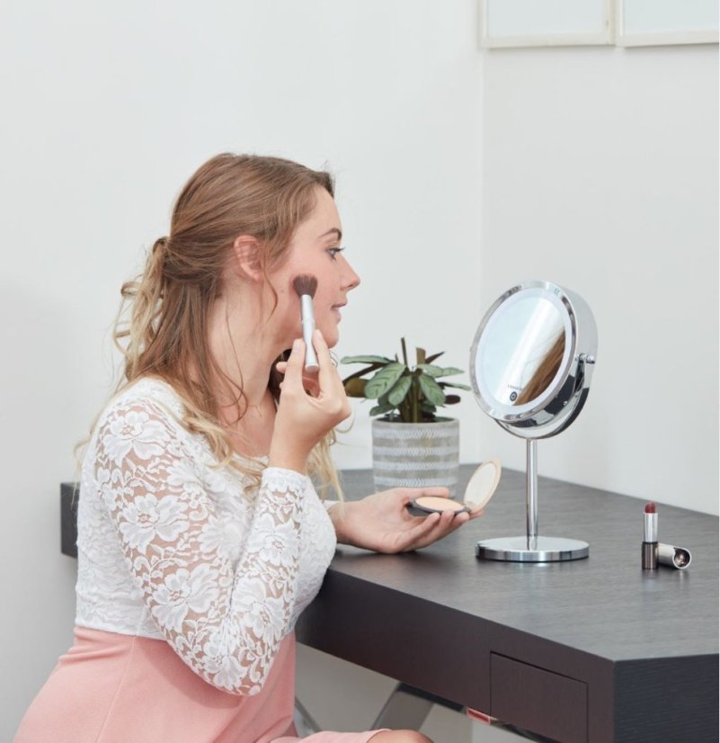 Kosmetické zrcátko Lanaform Stand Mirror