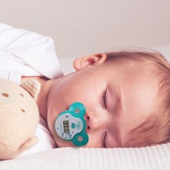 Dětský dudlík s teploměrem Lanaform Filoo
