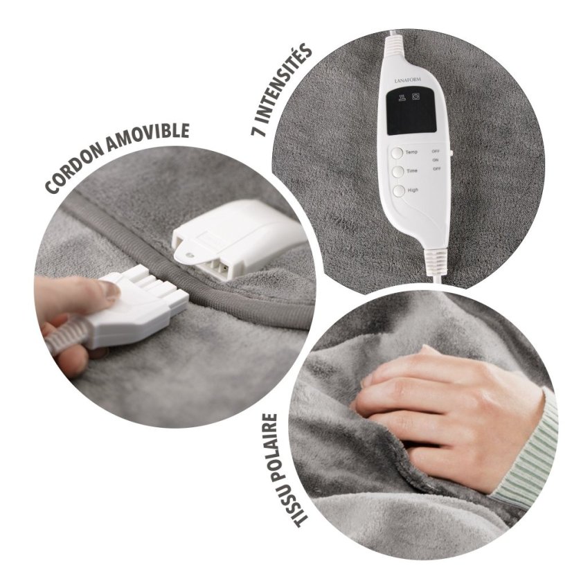 Vyhřívaná přikrývka Lanaform Heating Overblanket
