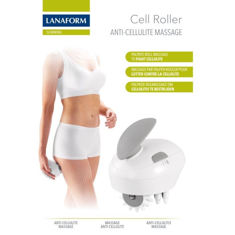 Masážní přístroj Lanaform Cell Roller